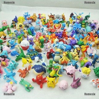 small plastic pokemon figures