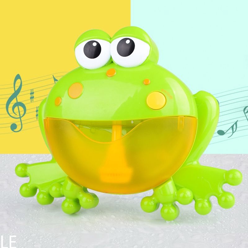 frog bubble bath