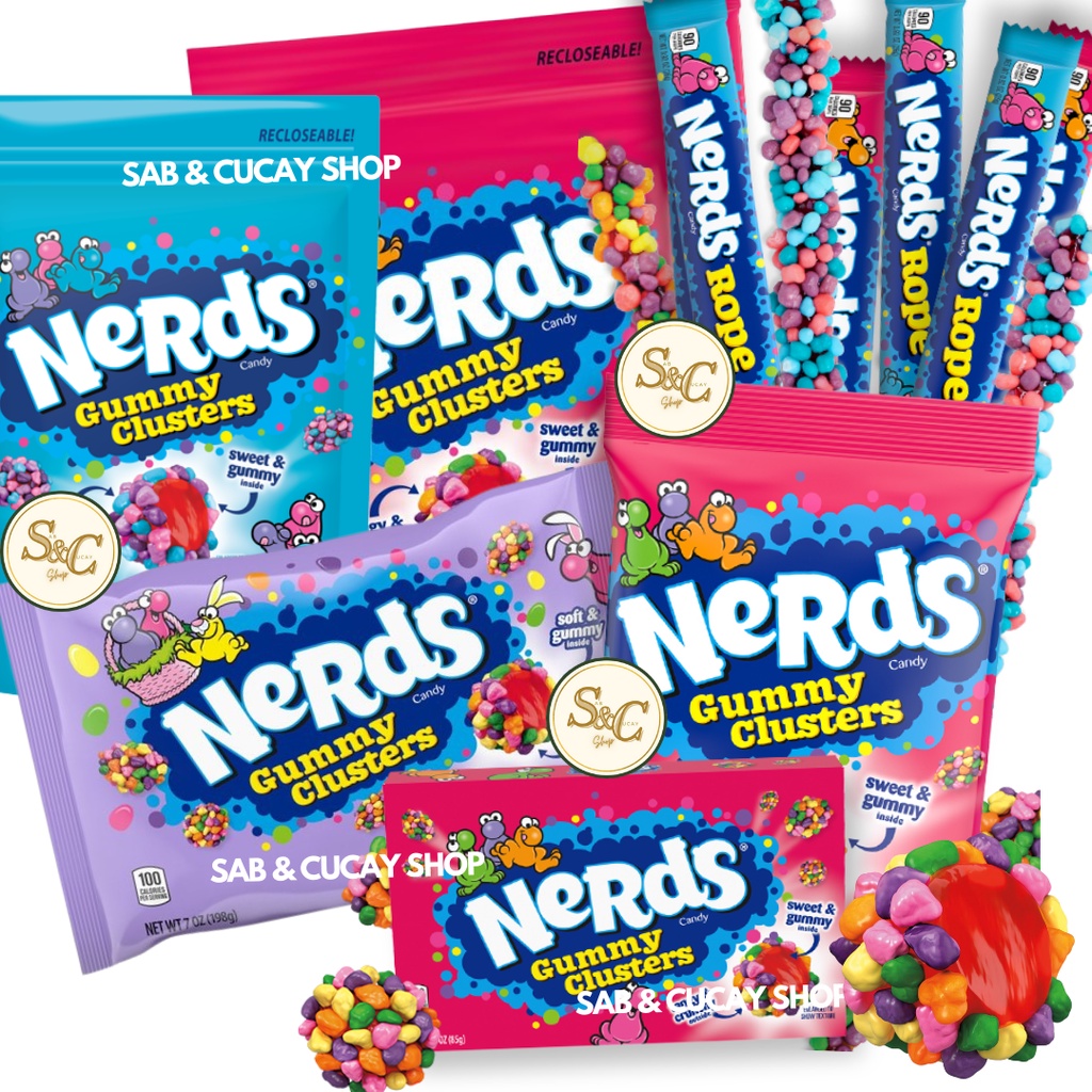 Nerds Gummy Clusters Candy | Shopee Philippines