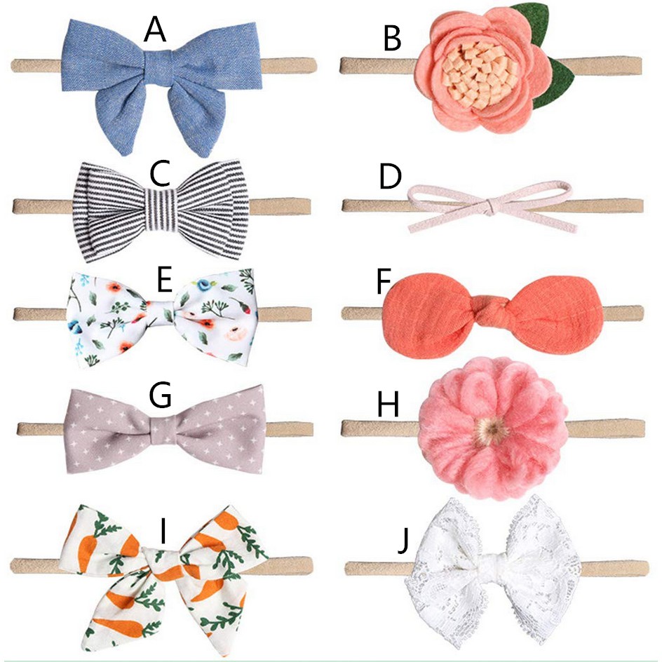 newborn baby girl headbands and bows