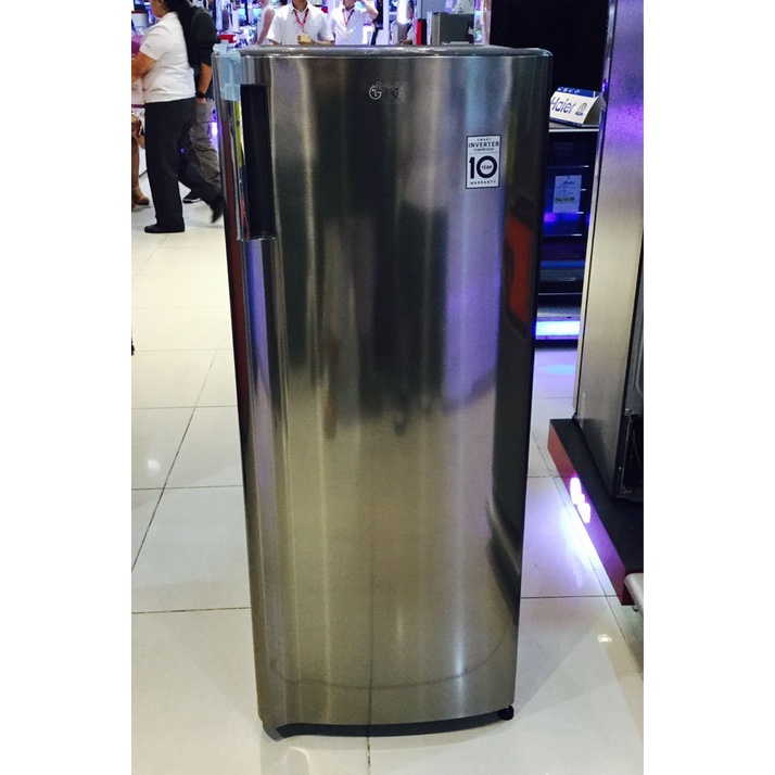 LG GRV204SLBT 6.0cuft Smart Inverter, Upright Freezer Shopee Philippines