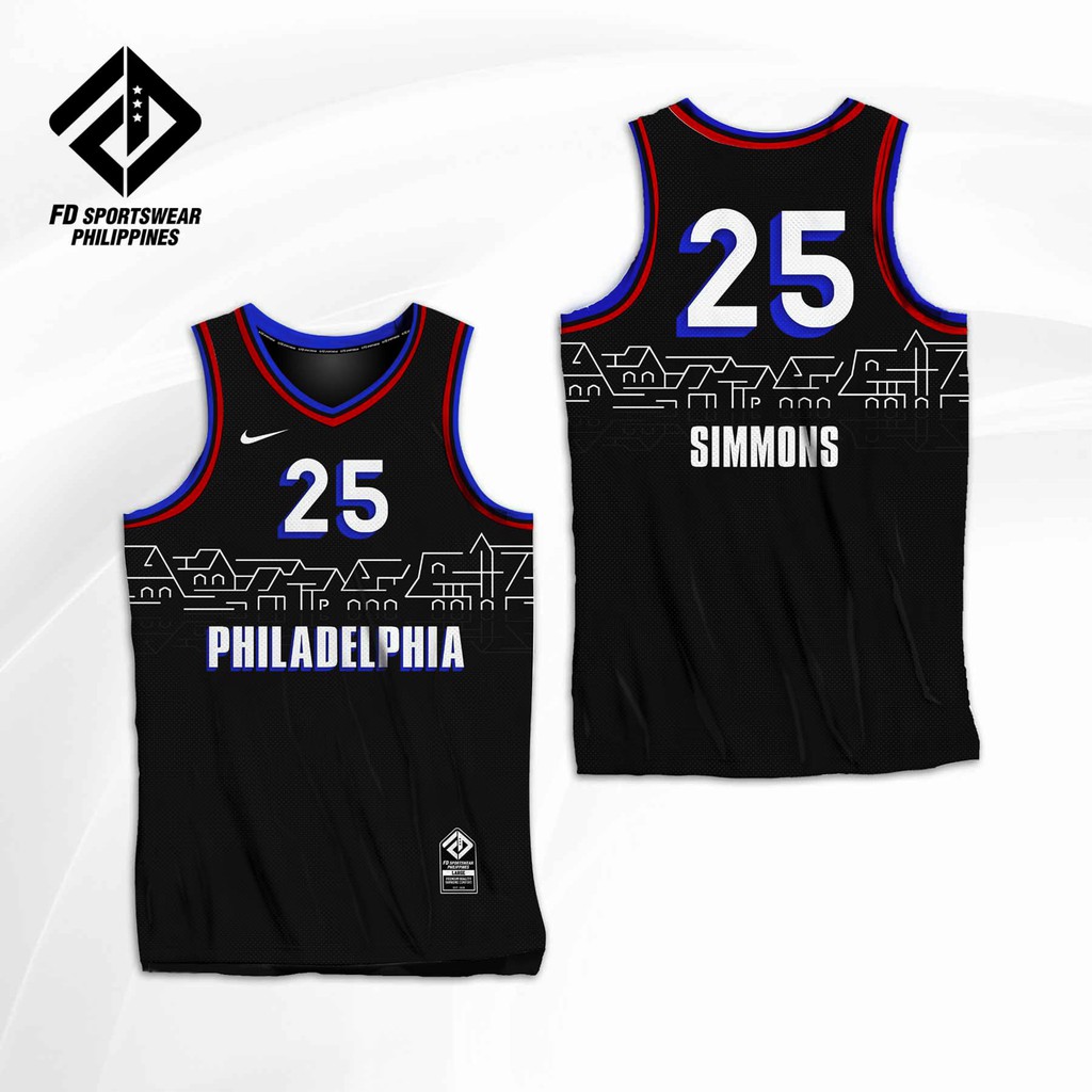 Philadelphia 76ers Ben Simmons 2021 City Edition Full Sublimated Jersey Shopee Philippines