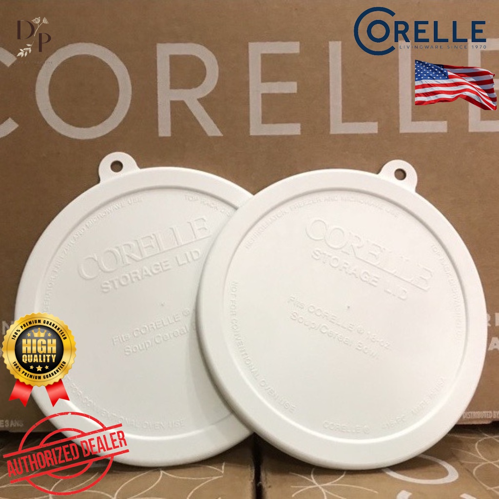 USA Corelle Plastic Lid/Penutup Mangkuk/Storage Lid For Cereal Bowl