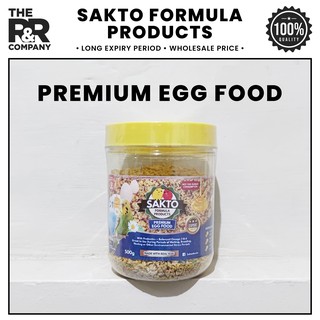 Sakto Premium Egg Food 500g for Birds African Lovebirds Cockatiel Finches Parakeets Personata