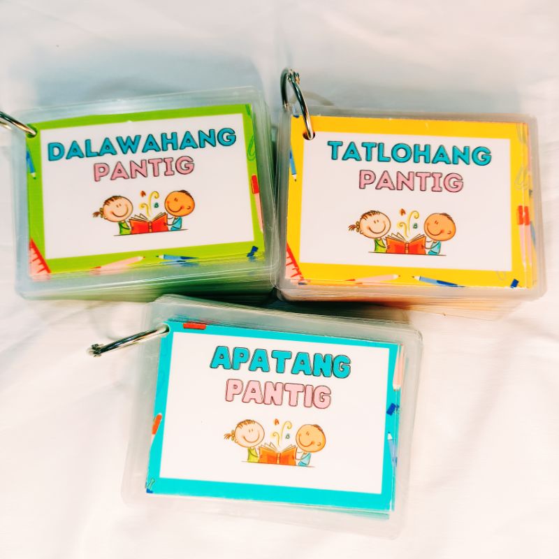 Unang Hakbang Sa Pagbasa Filipino Tagalog Mga Pantig Educational Laminated Flash Cards Reading 7917