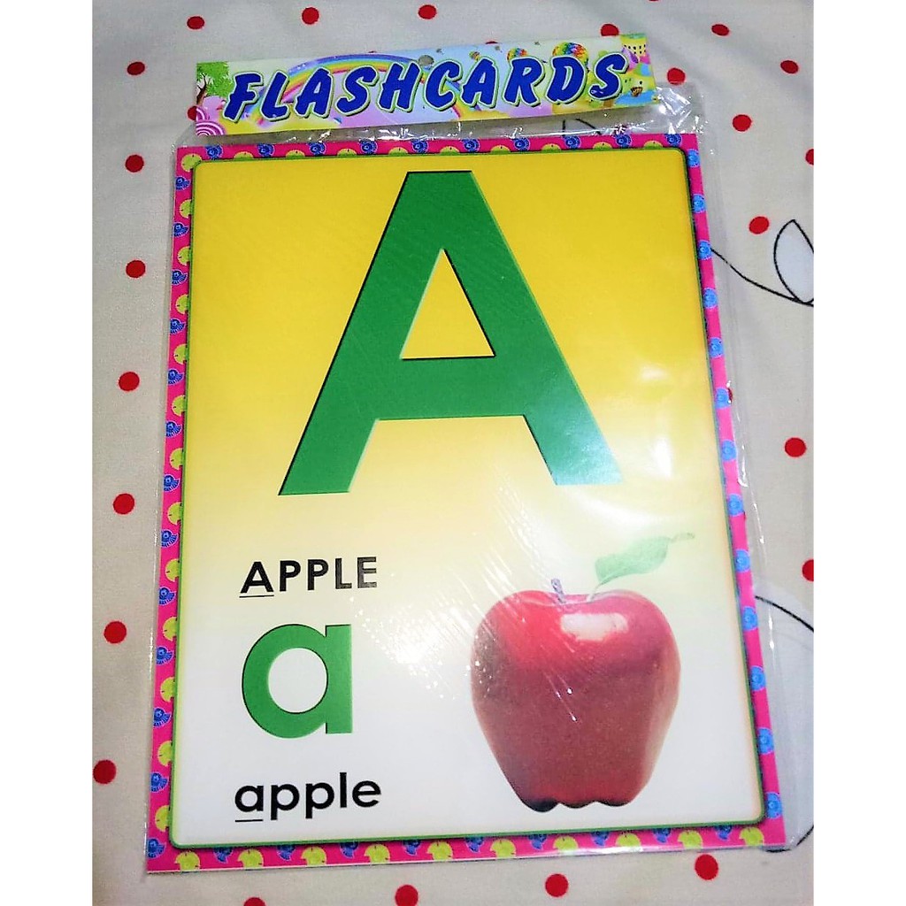 Giant Big Flash Cards Alphabet Educational 8 12 X 11 Inches Alphabet