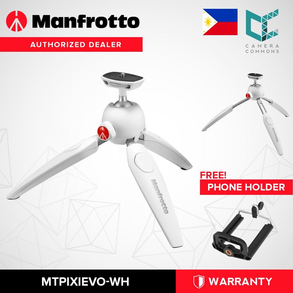 manfrotto pixi mini tripod white
