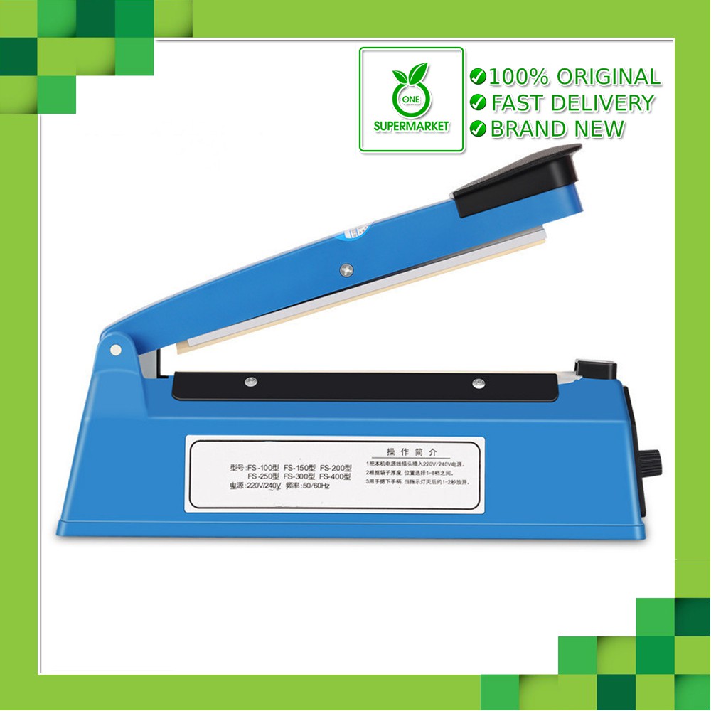 Heavy Duty Impulse Plastic Sealer 200mm AS632 Shopee Philippines