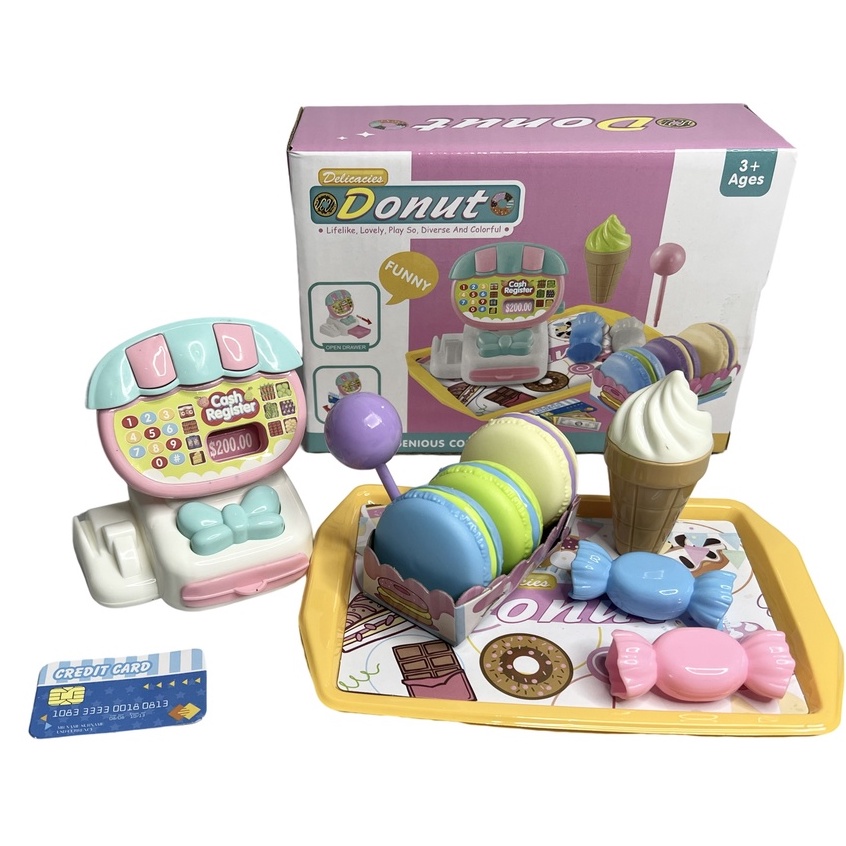 ice cream toy set Donut Simulation ice cream toys food and store