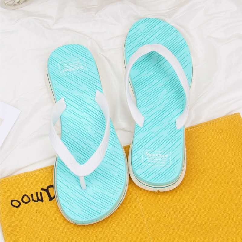 beach and flip flops