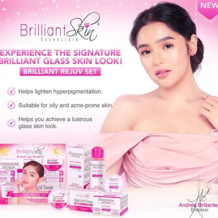 BRILLIANT SKIN NEW REJUV SET (HYDROQUINONE & TRETINOIN) | Shopee ...