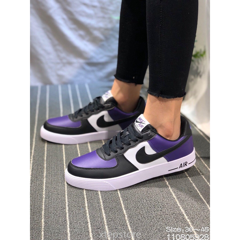 purple high top nikes