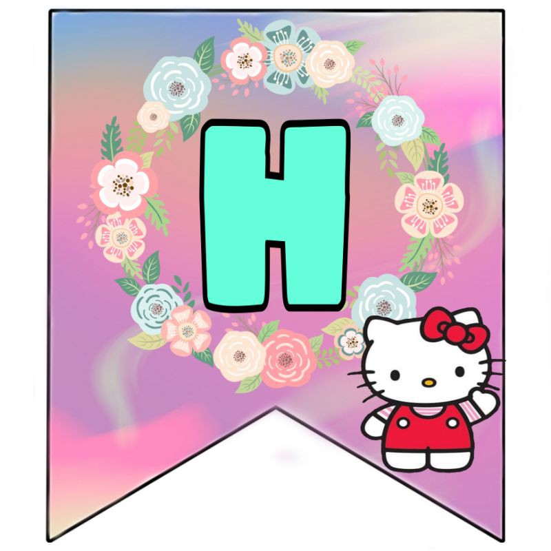 hello kitty birthday banner christening per letter shopee philippines