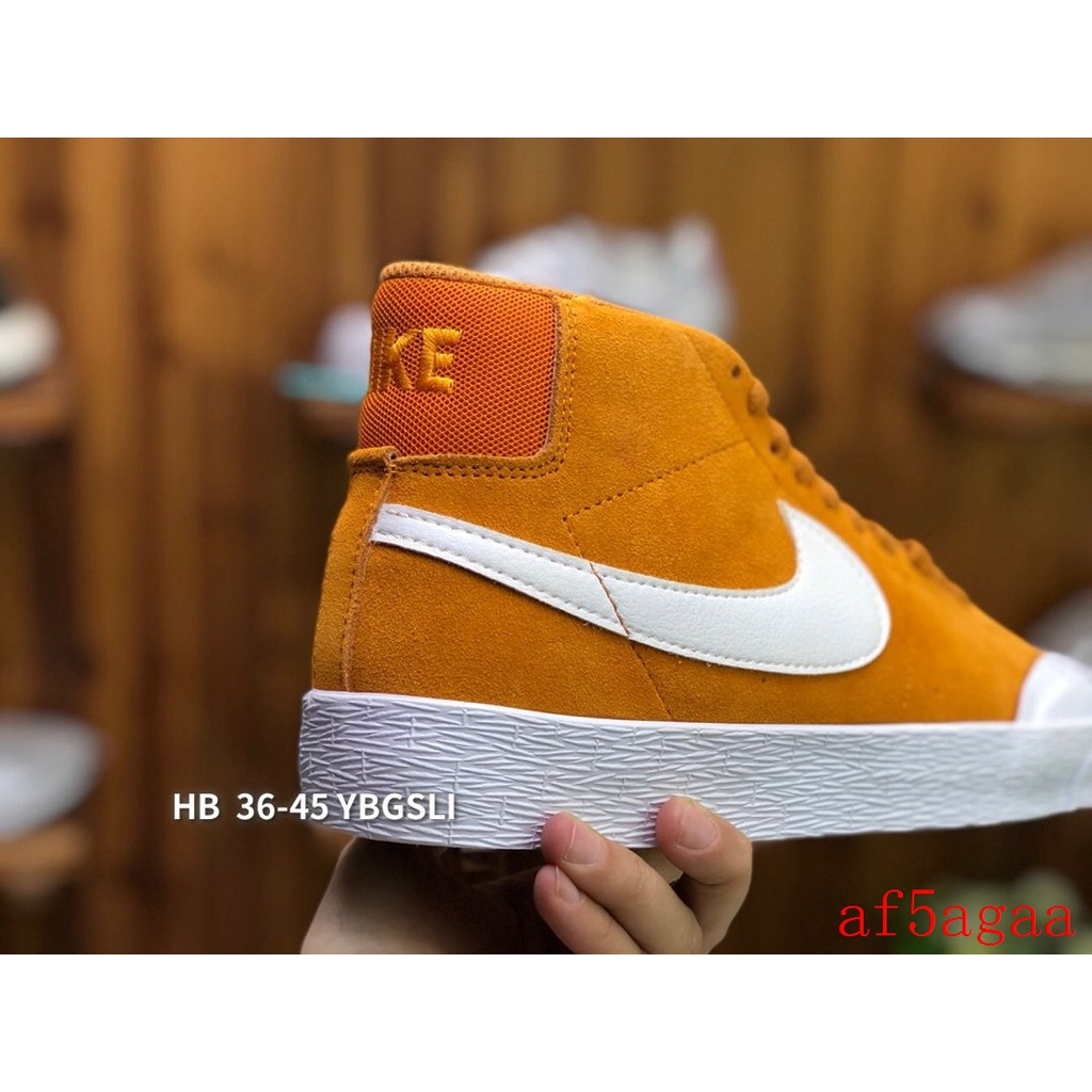 nike sb blazer mid yellow
