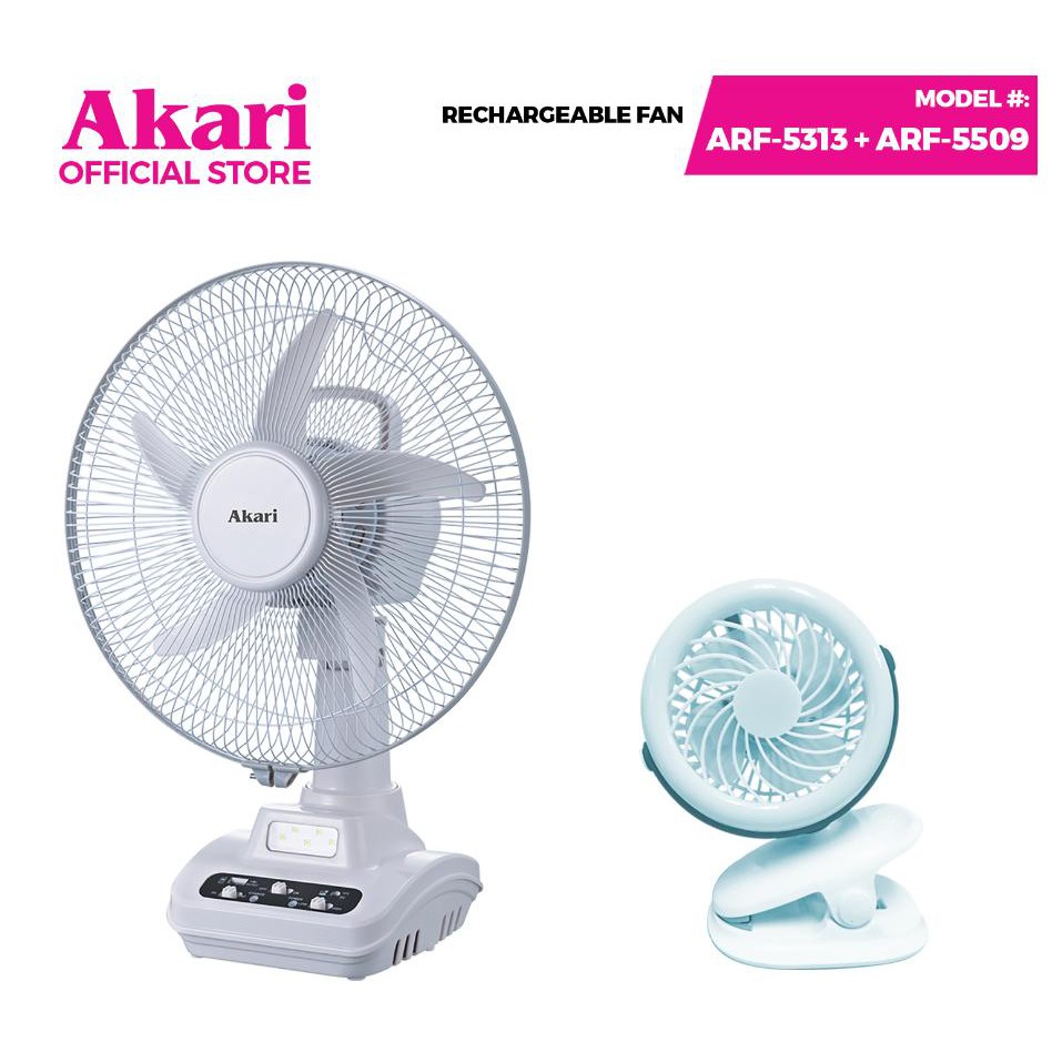 akari oscillating fan