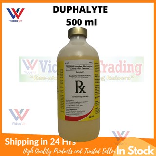 Duphalyte 500ml-Vit B-complex, electrolytes, amino acid, dextrose for swine,poultry,pets