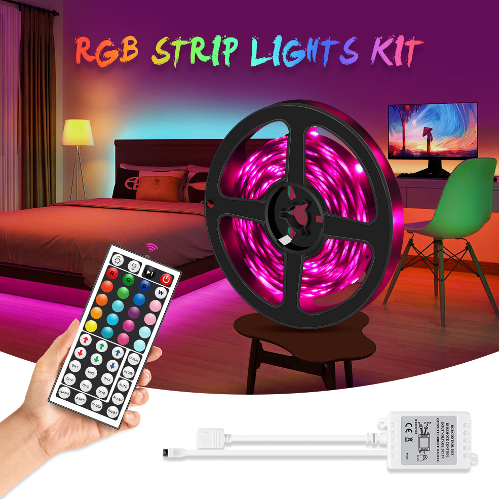 led lights with remote for room