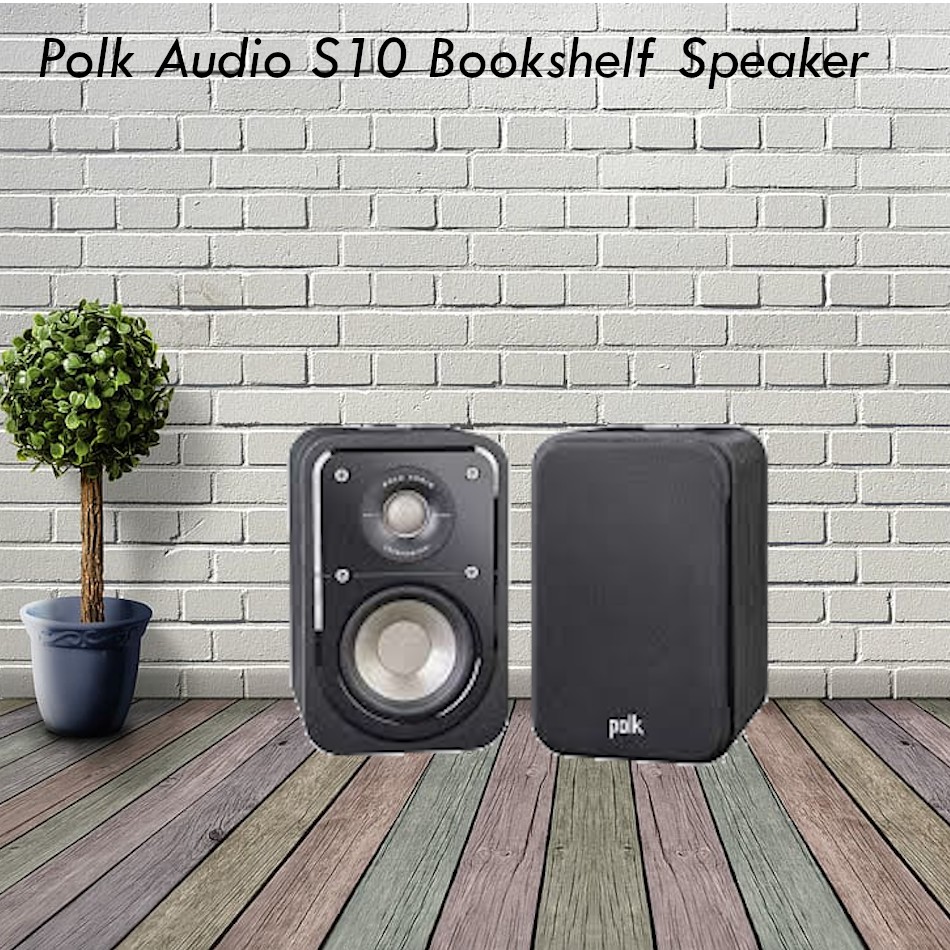 Polk Audio S10 Bookshelf Speaker (PAIR) Shopee Philippines