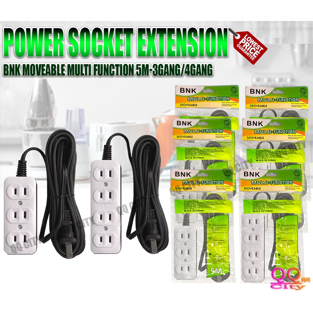 BNK EXTENSION 3GANG/4GANG 5M Shopee Philippines