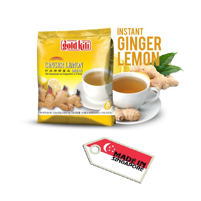 Gold Kili Instant Honey Ginger Lemon Drink 360Grams Shopee Philippines