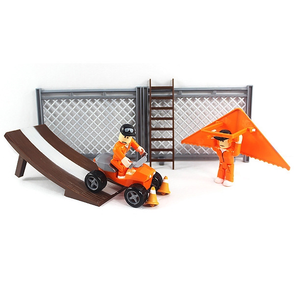 4pcs Set Virtual World Roblox Jailbreak Escape Pvc Action Figure Toy Collection Gift Model Kids Shopee Philippines - roblox jailbreak great escape shopee philippines