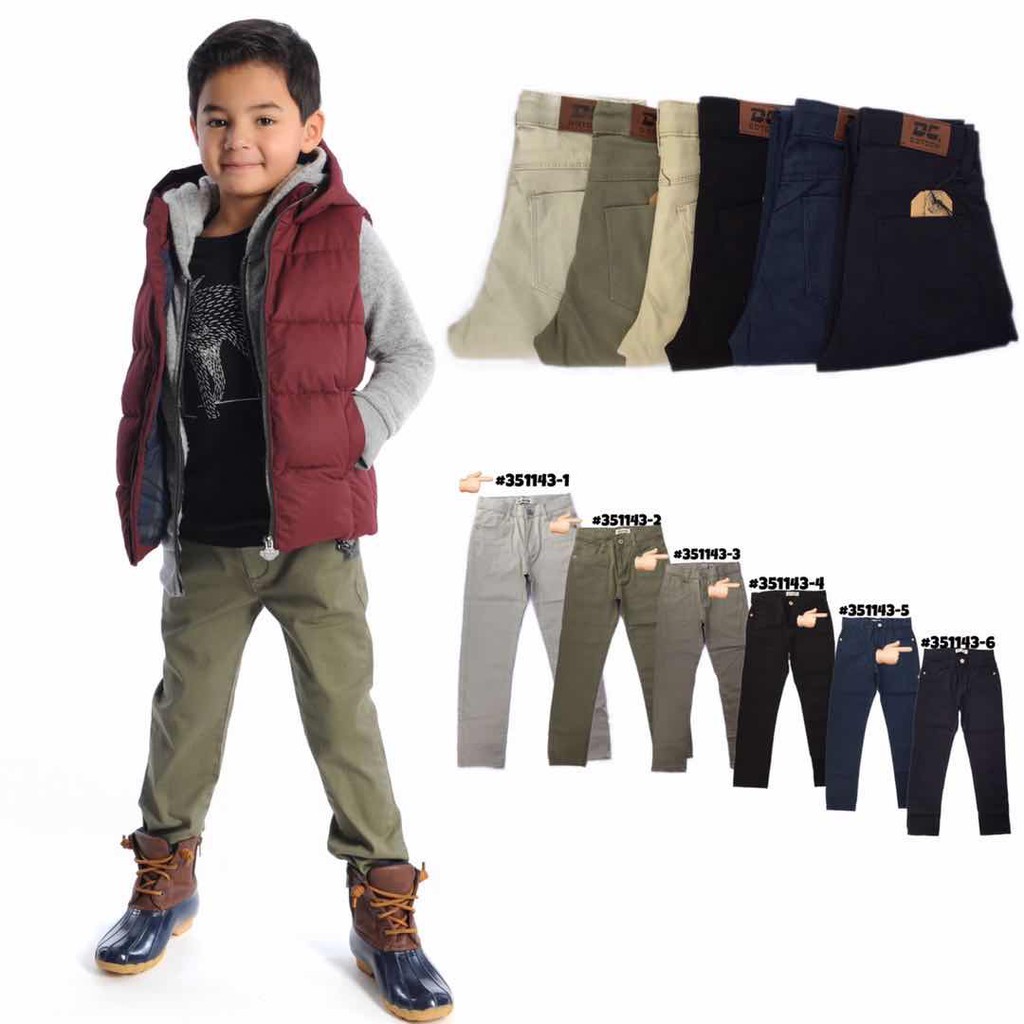 boys colored skinny jeans