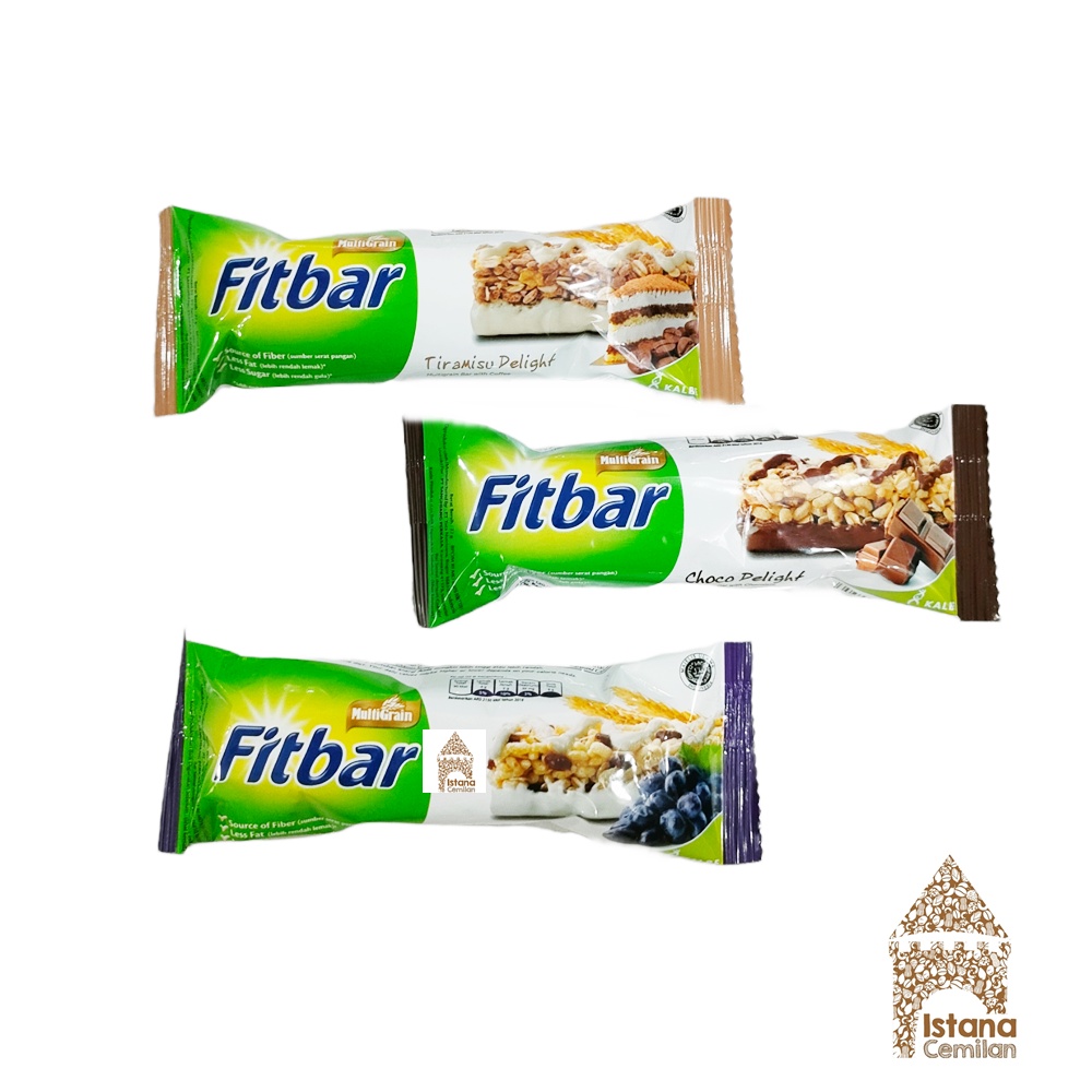 Fitbar / Fit Bar MultiGrain Snack Healthy Snack 22 Grams Shopee