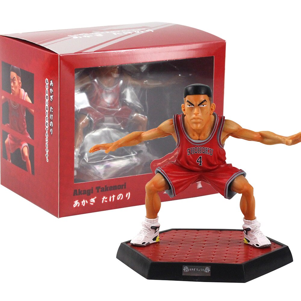 13 18cm Slam Dunk Action Figure Kaede Rukawa Hanamichi Sakuragi Mitsui Miyagi Akagi Anime Pvc Model Toys Shopee Philippines