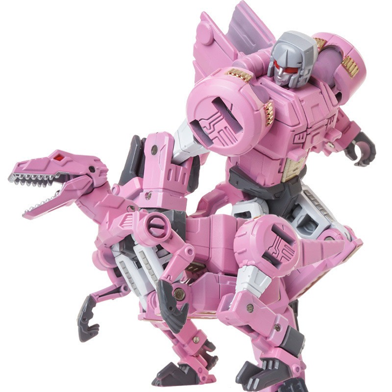 pink robot toy