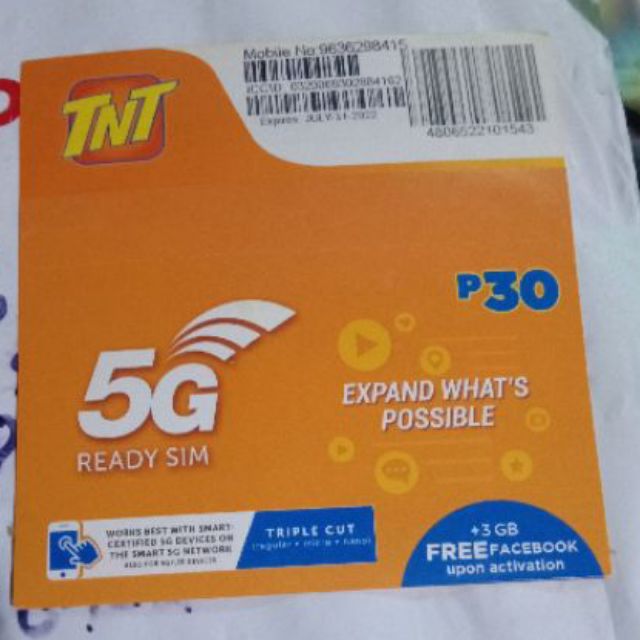 Talk N Text 5G Prepaid Sim | Shopee Philippines