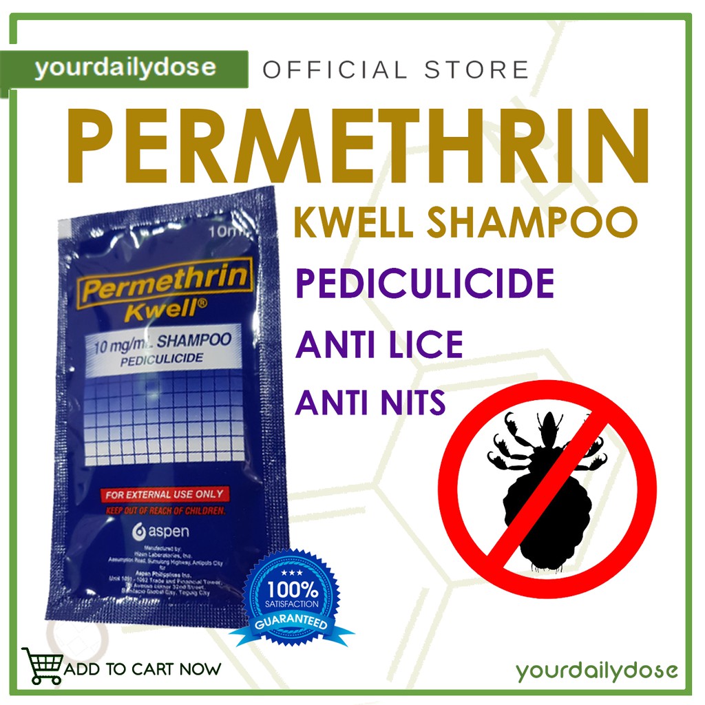 On hand Kwell Shampoo (Pediculicide) Anti Lice 10ML / 30ML / 60ML
