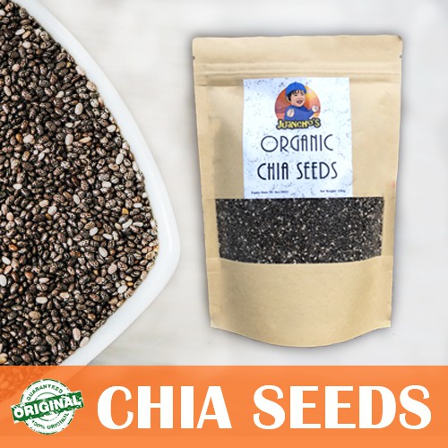 Superfood Organic Chia Seeds (100g and 250g) 100 Original Shopee