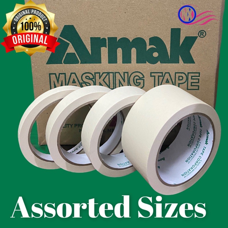 Armak Masking tape All Sizes Shopee Philippines