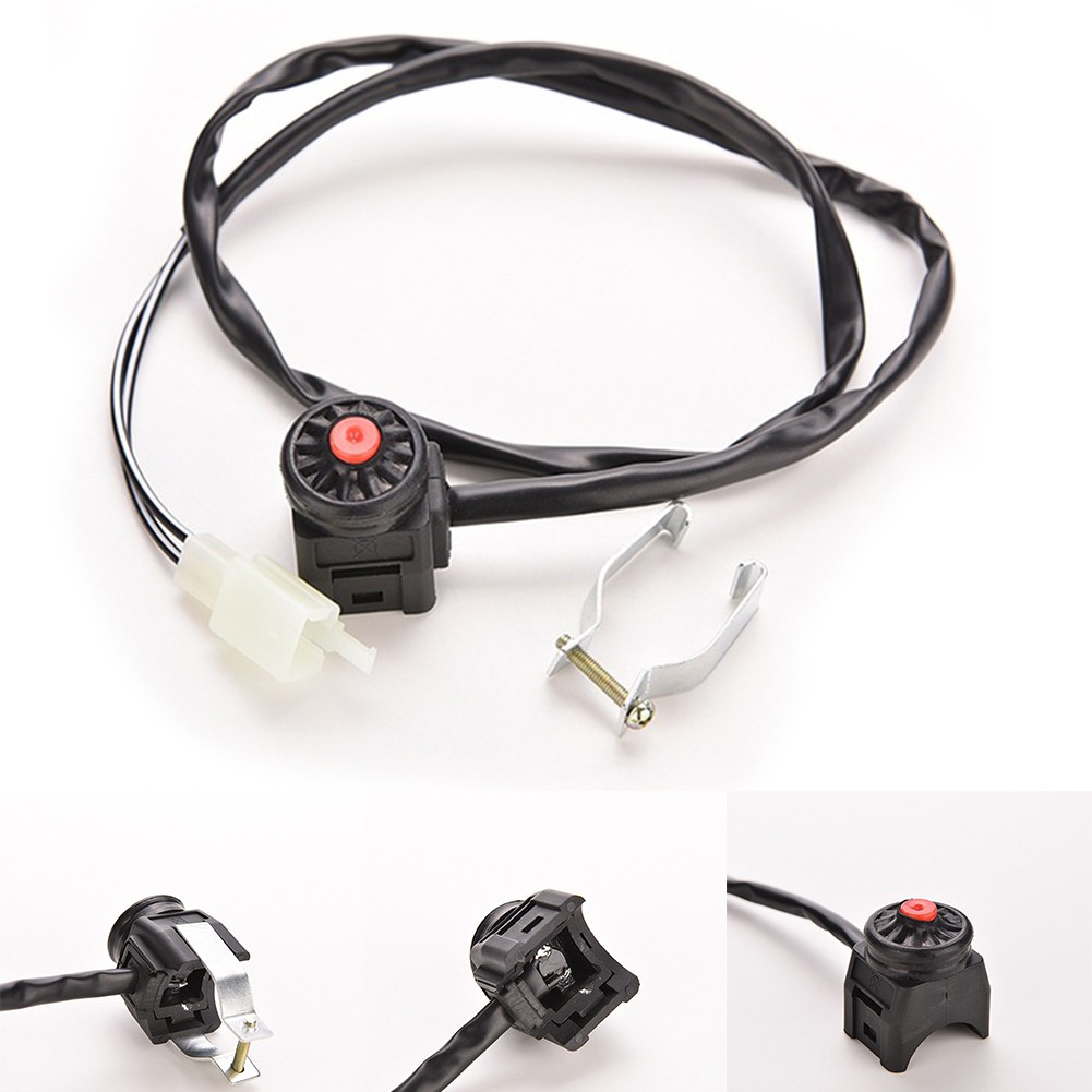 Motorcycle Parts 1x 12V Universal Aluminum Quad ATV Pit Bike Handlebar