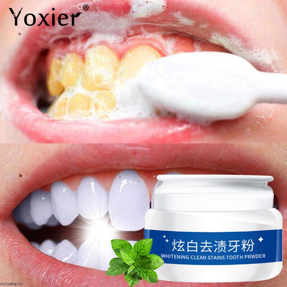 Yoxier Whitening Clean Stains Tooth Powder 30g Protect Bright Teeth