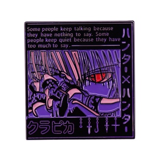 HxH Zodiacs ”Rat” Kurta Clan Blacklist Hunter Kurapika Devil Eye Enamel pin badge brooch Anime HunterXHunter fans great addition #1