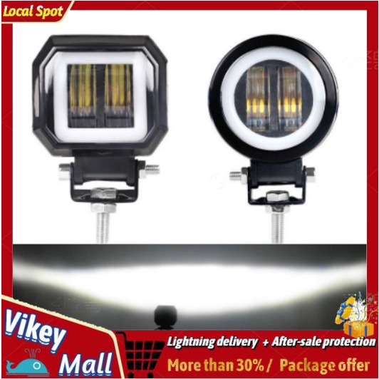 3" 7D Led Work Light 20W Driving Headlights Fog Lamp Daytime Running