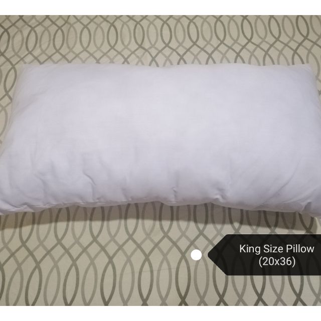 20x36 (King Size Pillow) Shopee Philippines