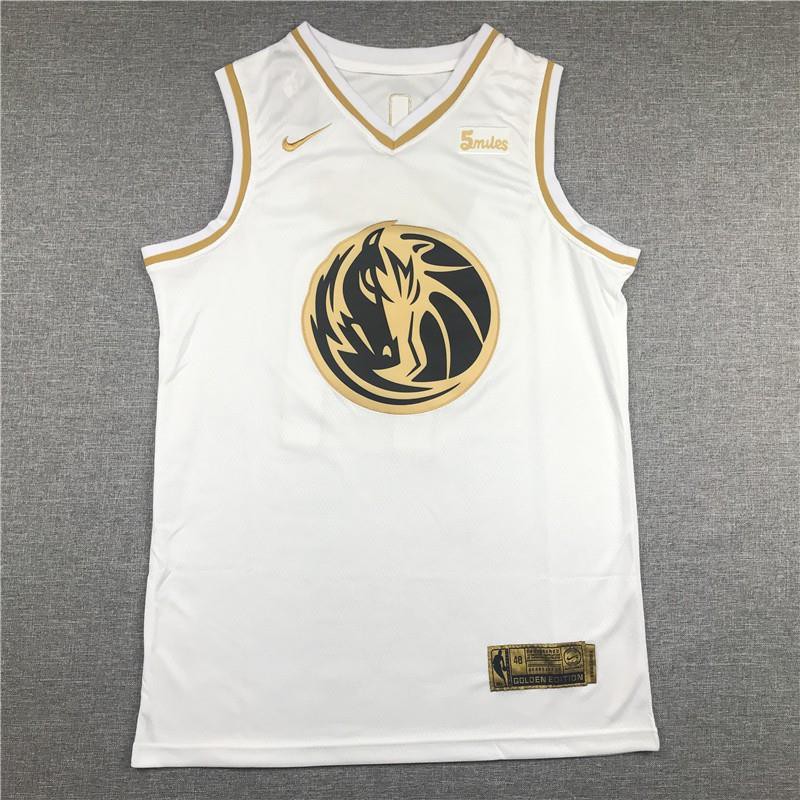 luka doncic gold jersey
