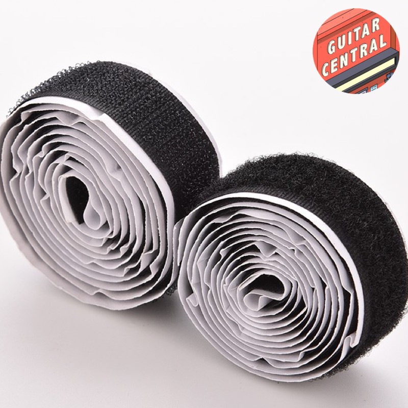 🇵🇭[GUITAR CENTRAL] 3 ft. Self Adhesive Velcro Hook and Loop Tape for
