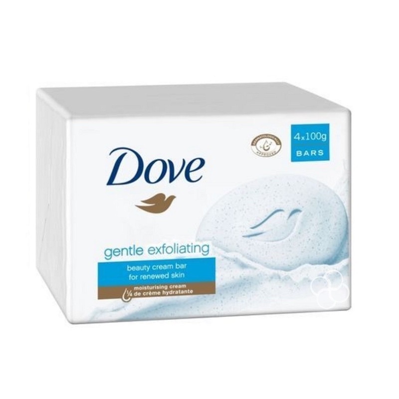 Dove Gentle Exfoliating Bar Soap 4 x 100g Shopee Philippines
