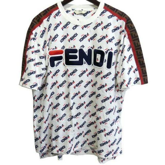 fendi fila tee