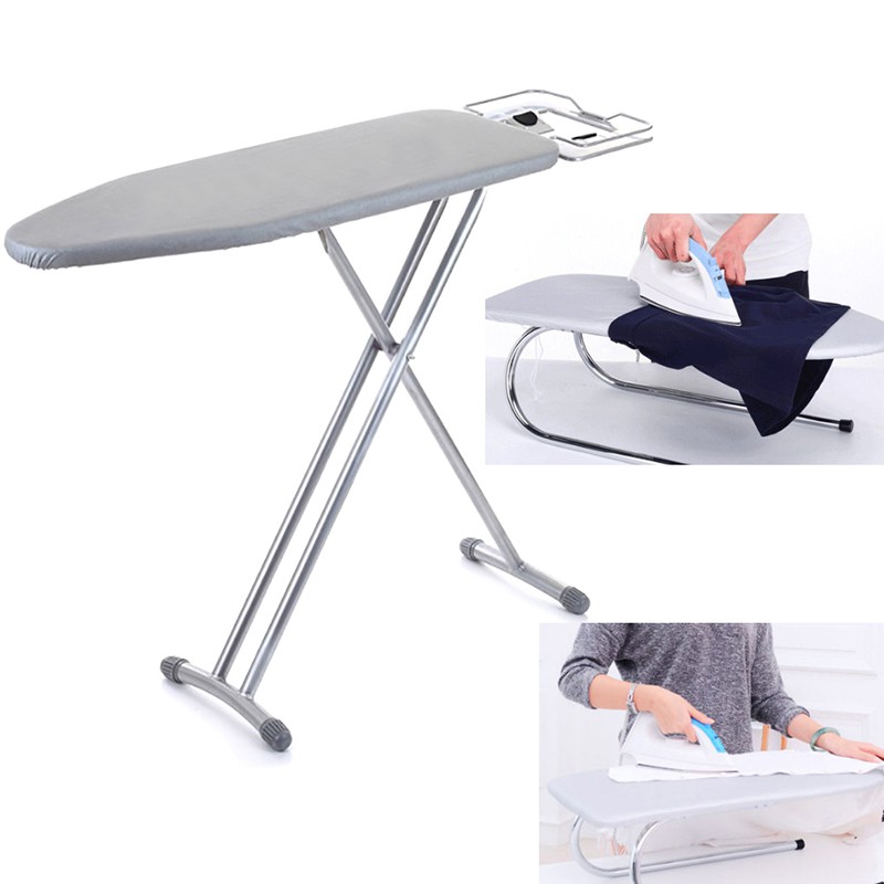 Universal silver coated ironing board cover & 4mm pad thick reflect heat 2 si SL