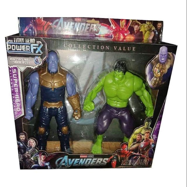 hulk and thanos toys