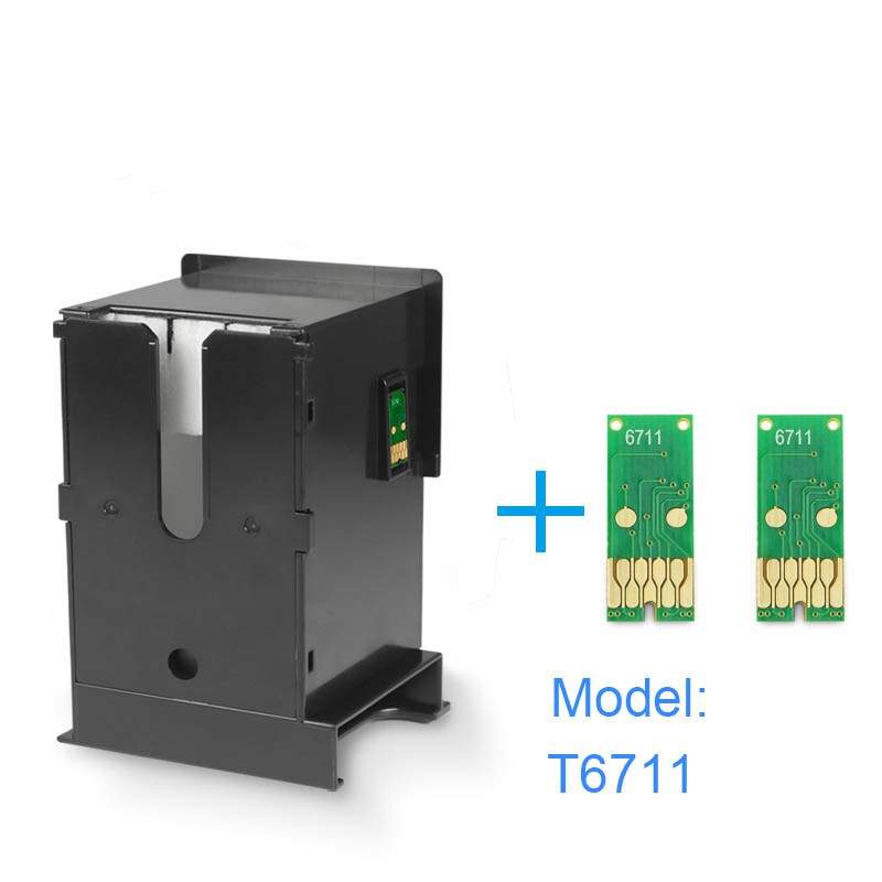 T6711 Maintenance Ink Tank For Epson L1455 Et 16500 Etc Printer With 2pc Chip Shopee Philippines 6378