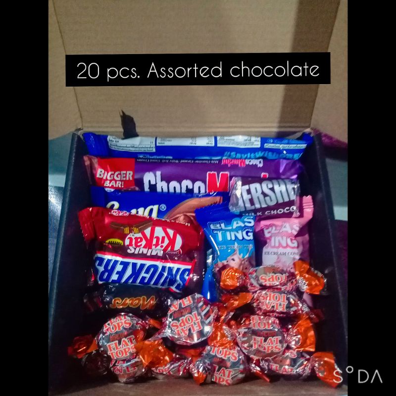 Chocolate T Box 20 Pcs Assorted Chocolate T For Him And Her Couple Ts Tset