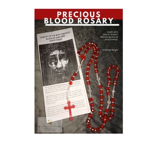 Precious Blood Rosary (Acrylic)