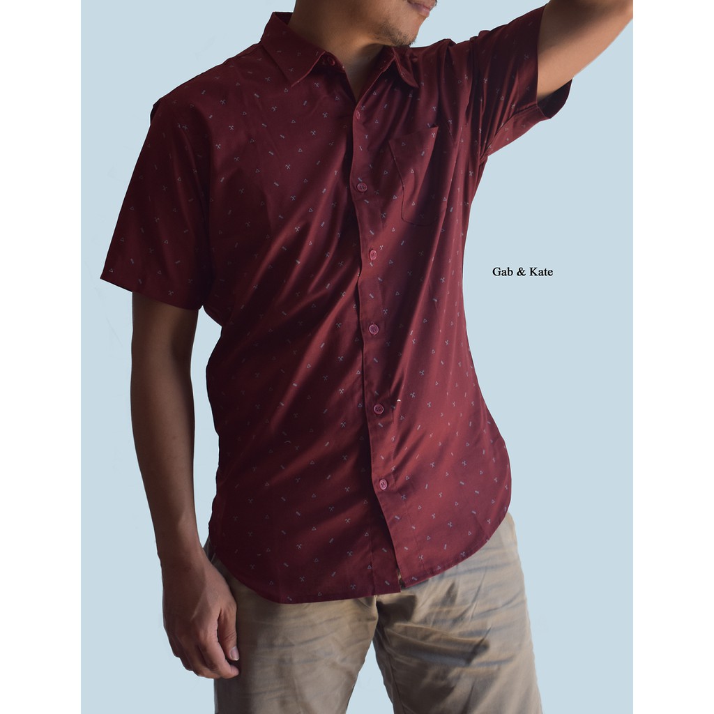maroon polo