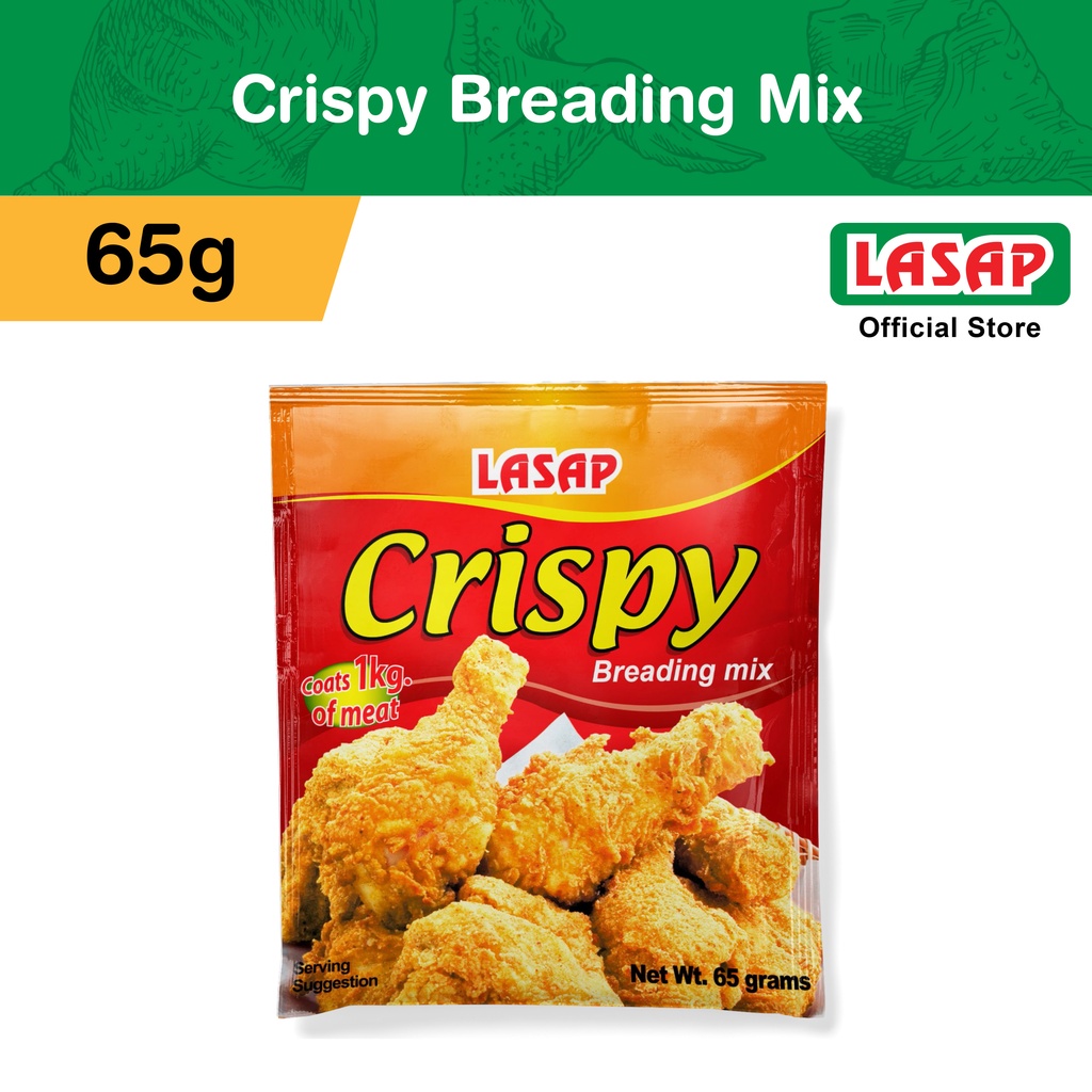 Lasap Crispy Breading Mix 65g For 1Kg Meat Shopee Philippines