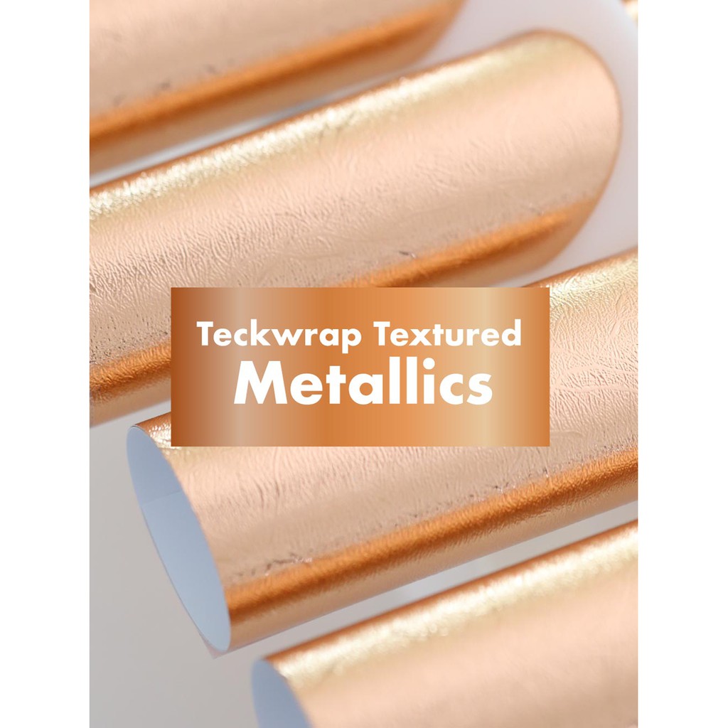 Teckwrap Textured Metallic Adhesive Vinyl Stickers Shopee Philippines